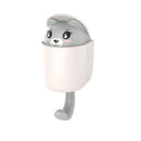 Creative Home Decor Cartoon Animal Squirrel Head Hiding Storage Bathroom Kitchen Hanging Hook Pasting Wall Hooks Children Gift