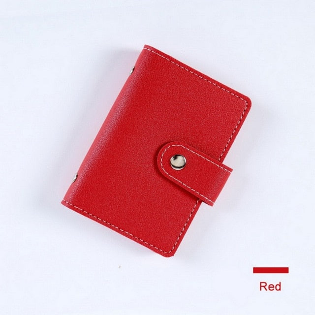 Men Credit Card Holder Leather Purse for Cards Case Wallet for Credit ID Bank Card Holder Women Cardholder pasjeshouder mannen