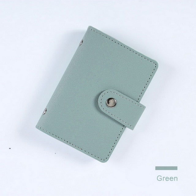 Men Credit Card Holder Leather Purse for Cards Case Wallet for Credit ID Bank Card Holder Women Cardholder pasjeshouder mannen