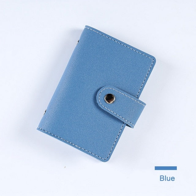 Men Credit Card Holder Leather Purse for Cards Case Wallet for Credit ID Bank Card Holder Women Cardholder pasjeshouder mannen