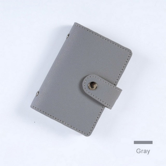 Men Credit Card Holder Leather Purse for Cards Case Wallet for Credit ID Bank Card Holder Women Cardholder pasjeshouder mannen