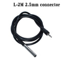 1PCS DS1820 Stainless steel package Waterproof DS18b20 temperature probe temperature sensor 18B20 For Arduino