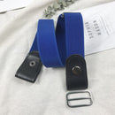 Easy Belt No Buckle Mens Jeans Belts For Women Waist Elastic Ceinture Femme Stretch Cinturones Para Mujer Invisible Riem kids