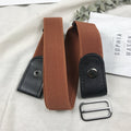 Easy Belt No Buckle Mens Jeans Belts For Women Waist Elastic Ceinture Femme Stretch Cinturones Para Mujer Invisible Riem kids