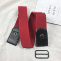 Easy Belt No Buckle Mens Jeans Belts For Women Waist Elastic Ceinture Femme Stretch Cinturones Para Mujer Invisible Riem kids