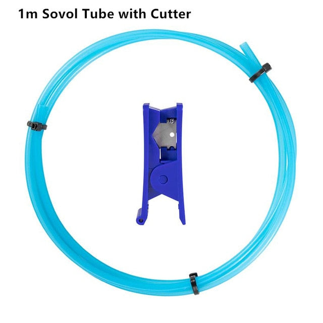 Sovol Capricorn Original Bowden PTFE Tubing Blue 1m for 1.75mm Filament Sovol Premium New PTFE Tube 3D Printer Parts