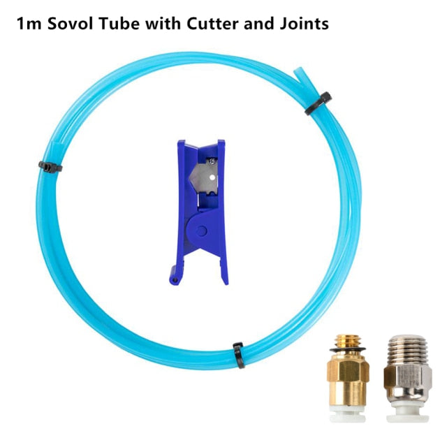 Sovol Capricorn Original Bowden PTFE Tubing Blue 1m for 1.75mm Filament Sovol Premium New PTFE Tube 3D Printer Parts