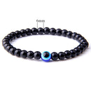 Volcanic Stone Bracelet for Men Lava Wooden 8mm Beads Bracelet Tibetan Buddha Wrist Chain Women Men's Jewelry Gift Bracelets