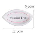 2pcs 1pair Sponge Inserts In Bra Padded for Swimsuit Breast Push Up Fill Brassiere Breast Patch Pads Women Intimates Accessories