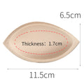 2pcs 1pair Sponge Inserts In Bra Padded for Swimsuit Breast Push Up Fill Brassiere Breast Patch Pads Women Intimates Accessories