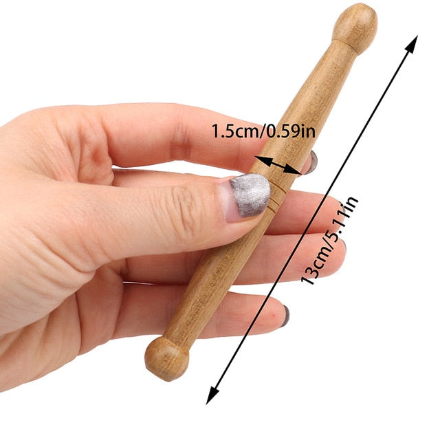 New Body Neck Relax Blood Circulation Wooden Massager Triangle Trigeminal Fragrant Wood Reflexology Tool SPA Therapy