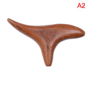 New Body Neck Relax Blood Circulation Wooden Massager Triangle Trigeminal Fragrant Wood Reflexology Tool SPA Therapy