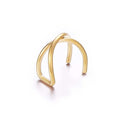 Ear Cuff Gold Leaves Non-Piercing Ear Clips Fake Cartilage Earring Jewelry For Women Men Wholesale gifts