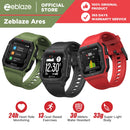 NEW 2021 Zeblaze Ares Smart Watch Bluetooth Smartwatch 3 ATM Heart Rate Tracking 15Days Battery Life Watch For Android IOS Phone