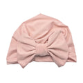 Baby Headband Hat Bowknot Print Cotton Stretchy Turban Headband Infant Head Wrap Beanie Hat Girls Headwear Baby Hair Accessories