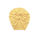 Baby Headband Hat Bowknot Print Cotton Stretchy Turban Headband Infant Head Wrap Beanie Hat Girls Headwear Baby Hair Accessories