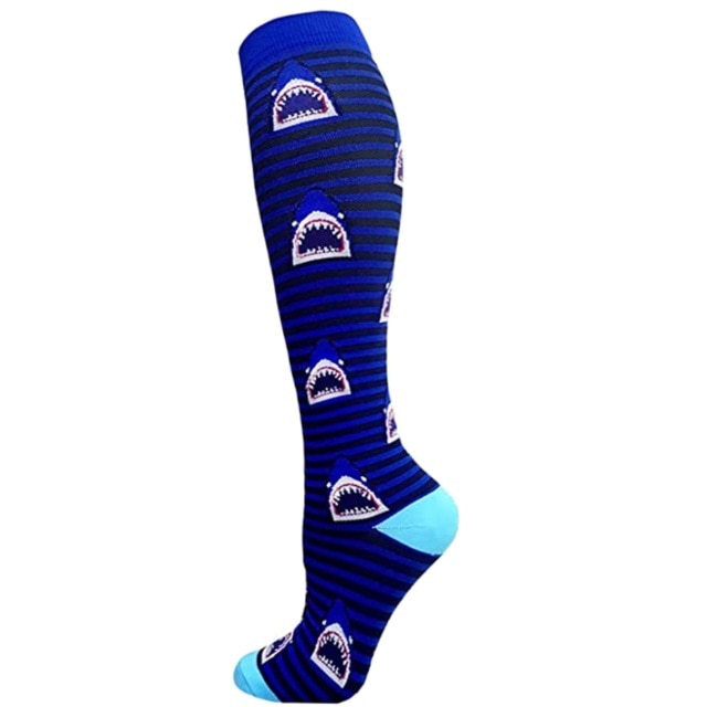 58 Styles Compression Socks Fit For Medical Edema Diabetes Varicose Veins Socks Outdoor Men Women Running Hiking Sports Socks