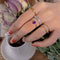 17KM Bohemian Gold Chain Rings Set For Women Fashion Boho Coin Snake Moon Rings Party 2021 Trend Jewelry Gift