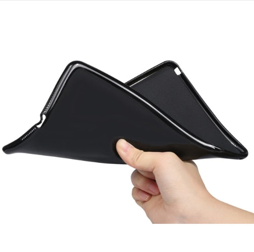 Tablet Case For Huawei MatePad T8 Kobe2-L09 Kobe2-L03 8.0'' Leather Folding Flip Stand Cover Soft Silicone Coque For mediapad t8
