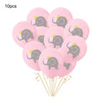 4D Transparent Baby Girl/Boy Bear Bubble Ball Birthday Party Blue/Pink Balloon Baby Shower Gender Reveal Decor DIY Gift Supplies
