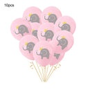 4D Transparent Baby Girl/Boy Bear Bubble Ball Birthday Party Blue/Pink Balloon Baby Shower Gender Reveal Decor DIY Gift Supplies