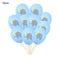 4D Transparent Baby Girl/Boy Bear Bubble Ball Birthday Party Blue/Pink Balloon Baby Shower Gender Reveal Decor DIY Gift Supplies