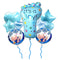 4D Transparent Baby Girl/Boy Bear Bubble Ball Birthday Party Blue/Pink Balloon Baby Shower Gender Reveal Decor DIY Gift Supplies
