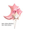 4D Transparent Baby Girl/Boy Bear Bubble Ball Birthday Party Blue/Pink Balloon Baby Shower Gender Reveal Decor DIY Gift Supplies
