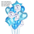 4D Transparent Baby Girl/Boy Bear Bubble Ball Birthday Party Blue/Pink Balloon Baby Shower Gender Reveal Decor DIY Gift Supplies
