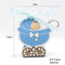 4D Transparent Baby Girl/Boy Bear Bubble Ball Birthday Party Blue/Pink Balloon Baby Shower Gender Reveal Decor DIY Gift Supplies