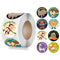 Unicorn Sticker 1 Inch Reward Cute Animals Sticker for Kids Classic Toy Decoration School Teacher Supplies Encouragement Sticker
