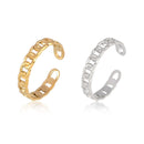 Snake Ring Stainless Steel Rings For Women Statement Ring Women's Rings Punk Open Finger Gold Color Geometry Ring Rings Jewelry