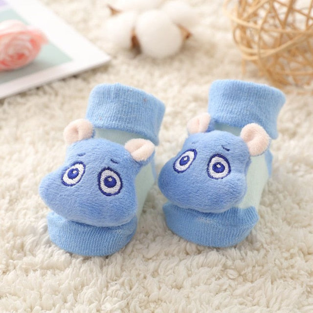 Cotton Baby Socks Cartoon Fruit Newborn Socks Anti Slip Floor Socks Autumn Winter Socks for Children Baby Boy Girl Infant Socks