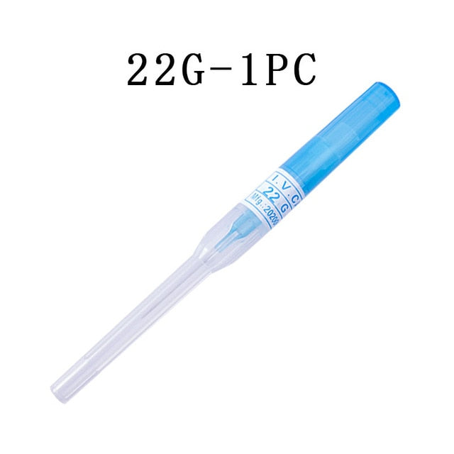 1-4pcs Body Piercing Needles Catheter Cannula Tools Kit Surgical Steel Sterilized Tattoo Needle Nose Lip Jewelry 14G 16G 18G 20G