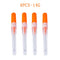 1-4pcs Body Piercing Needles Catheter Cannula Tools Kit Surgical Steel Sterilized Tattoo Needle Nose Lip Jewelry 14G 16G 18G 20G
