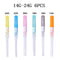 1-4pcs Body Piercing Needles Catheter Cannula Tools Kit Surgical Steel Sterilized Tattoo Needle Nose Lip Jewelry 14G 16G 18G 20G