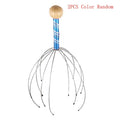 Hot Sale 1PC/2PCS Head Scalp Neck Equipment Stress Release Relax Massage Body Massager Head  Massage Tools Random Color