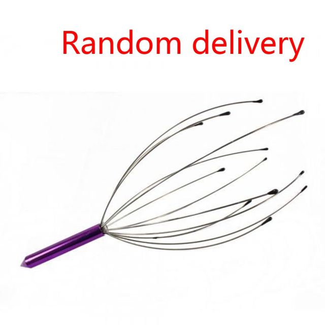 Hot Sale 1PC/2PCS Head Scalp Neck Equipment Stress Release Relax Massage Body Massager Head  Massage Tools Random Color
