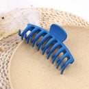 2021 Korean Solid Big Hair Claws Elegant Frosted Acrylic Hair Clips Hairpins Barrette Headwear for Women Girls Hair Accessories