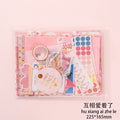 JIANWU Literary album series Tape sticker material paper set Simple   Decoration basics journal ins Writable diary