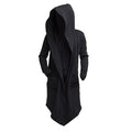 JODIMITTY 2021 Men Hooded Sweatshirts Black Hip Hop Mantle Hoodies Fashion Jacket long Sleeves Cloak  Coats Outwear Hot Sale