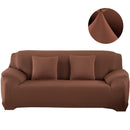 Solid color sofa covers for living room sofa towel Slip-resistant  strech    L Shaped Chaise Longue (measure sofa before buy)