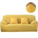 Solid color sofa covers for living room sofa towel Slip-resistant  strech    L Shaped Chaise Longue (measure sofa before buy)