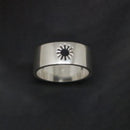 MKENDN Airplane Couple Ring for Women Men Pilot & Flight Butterfly Dinosaur Shark Ring Attendant Wedding Set Aviation Lover Gift