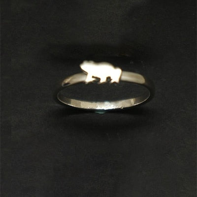 MKENDN Airplane Couple Ring for Women Men Pilot & Flight Butterfly Dinosaur Shark Ring Attendant Wedding Set Aviation Lover Gift