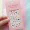 Disney Mickey Minnie Stitch Donald Duck Girl Heart Cartoon Cute Nail Sticker Self-adhesive Nail Sticker DIY Sticker