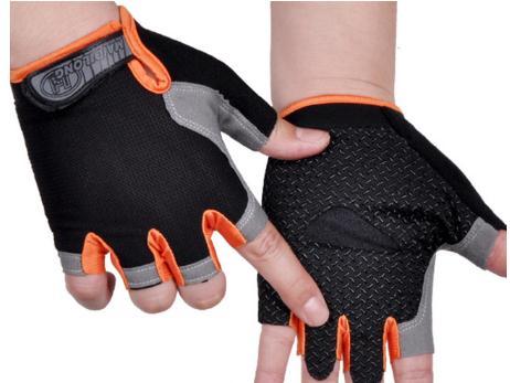 HOT Cycling Anti-slip Anti-sweat Men Women Half Finger Gloves Breathable Anti-shock Sports Gloves Bike Bicycle Glove