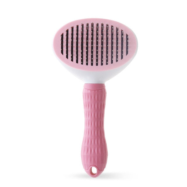 Dog Hair Removal Comb Grooming Cats Comb Pet Products Cat Flea Comb Pet Comb for Dogs Grooming Toll Automatic Hair Brush Trimmer