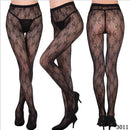 Womens Sexy Fishnet Tights Jacquard Weave Seamless Pantyhose Yarns Garter Grid Fish Net Stockings Hose Sexy Lingerie Collant