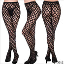 Womens Sexy Fishnet Tights Jacquard Weave Seamless Pantyhose Yarns Garter Grid Fish Net Stockings Hose Sexy Lingerie Collant